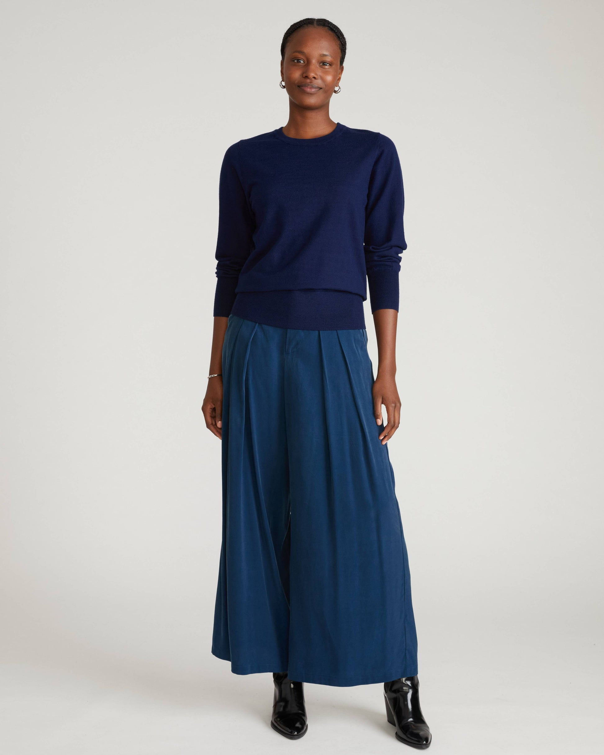 Palais Cooling Cupro Wide Leg Pant