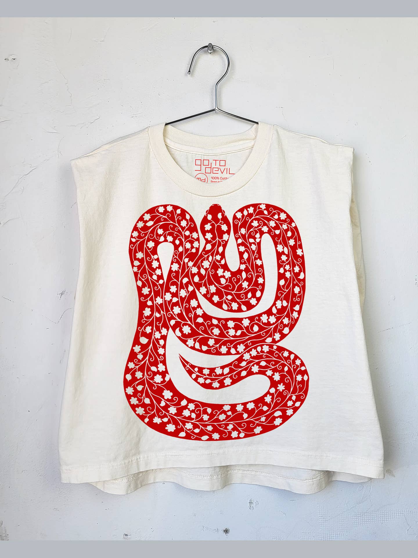 Snake Heavyweight Muscle Tee