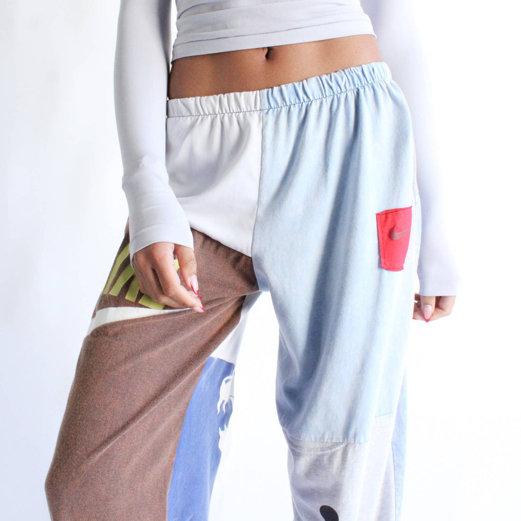 Vintage Tee Elastic Waist Pants