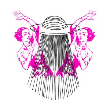 UFO Ladies Heavyweight Muscle Tee