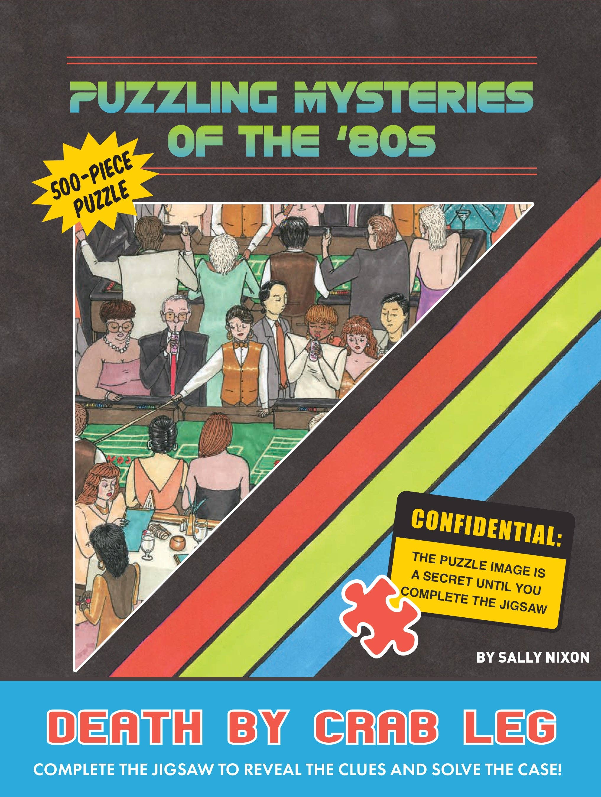 Mysteries of the 80s Death by Crab Leg 500-Piece Puzzle – Momu