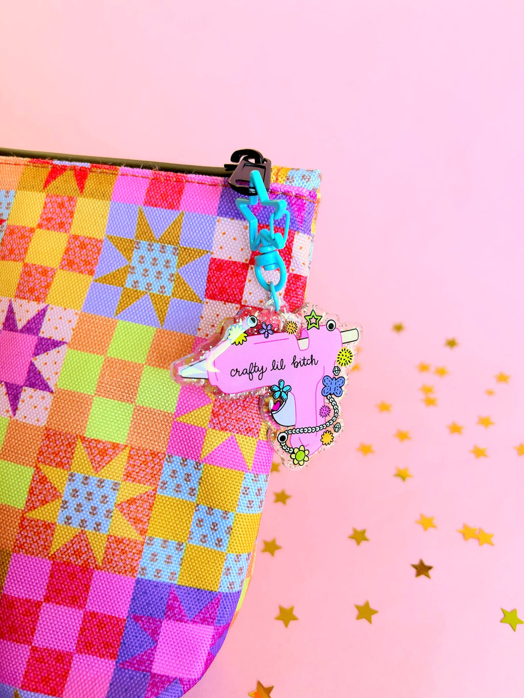 Crafty Lil B*tch Keychain