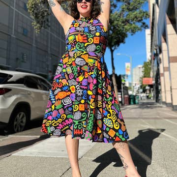 Party Mix Dahlia Dress