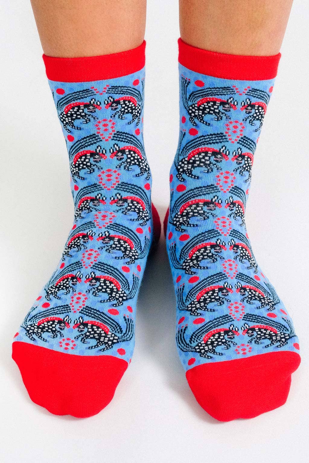 Horses Ankle Knit Sock
