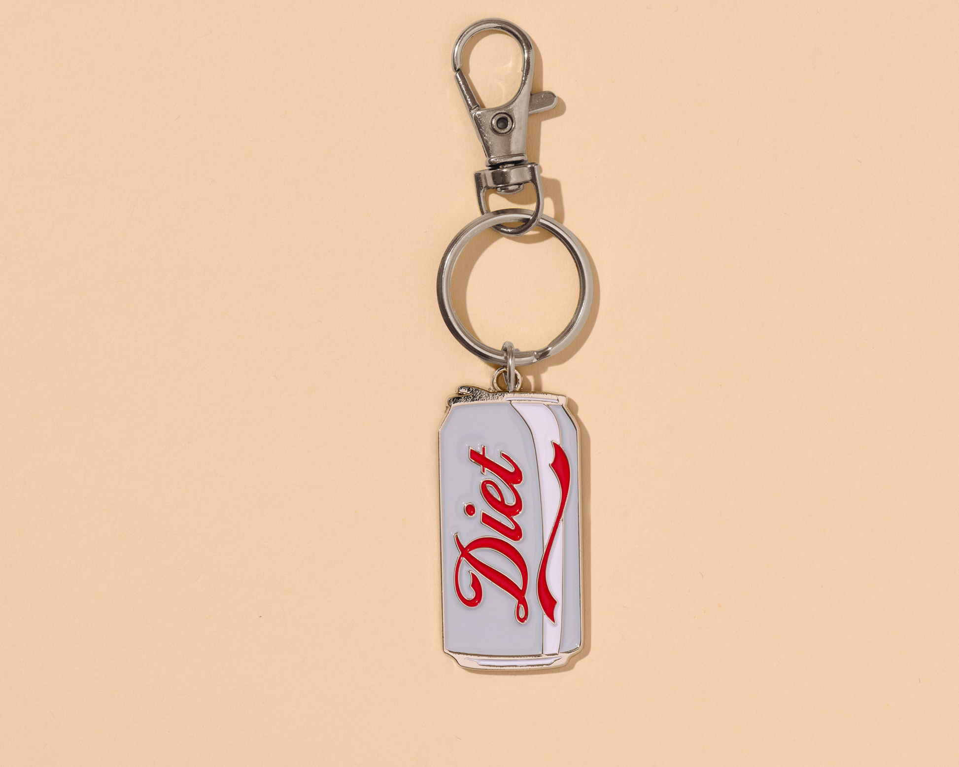 Diet Soda Enamel Keychain & Bag Charm