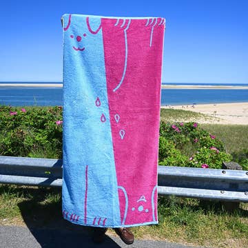 WET DOGS bath towel