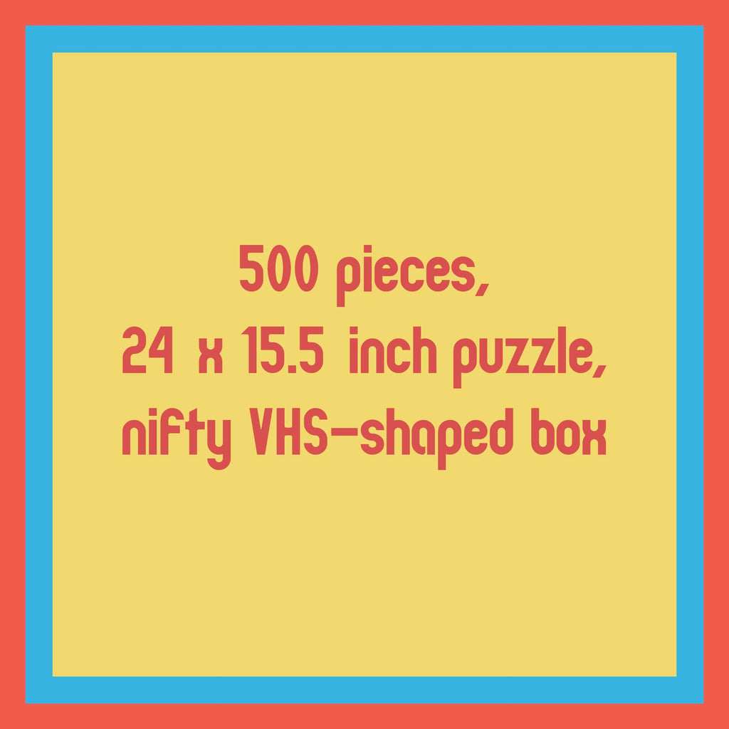 Mysteries of the 80s Death by Crab Leg 500-Piece Puzzle