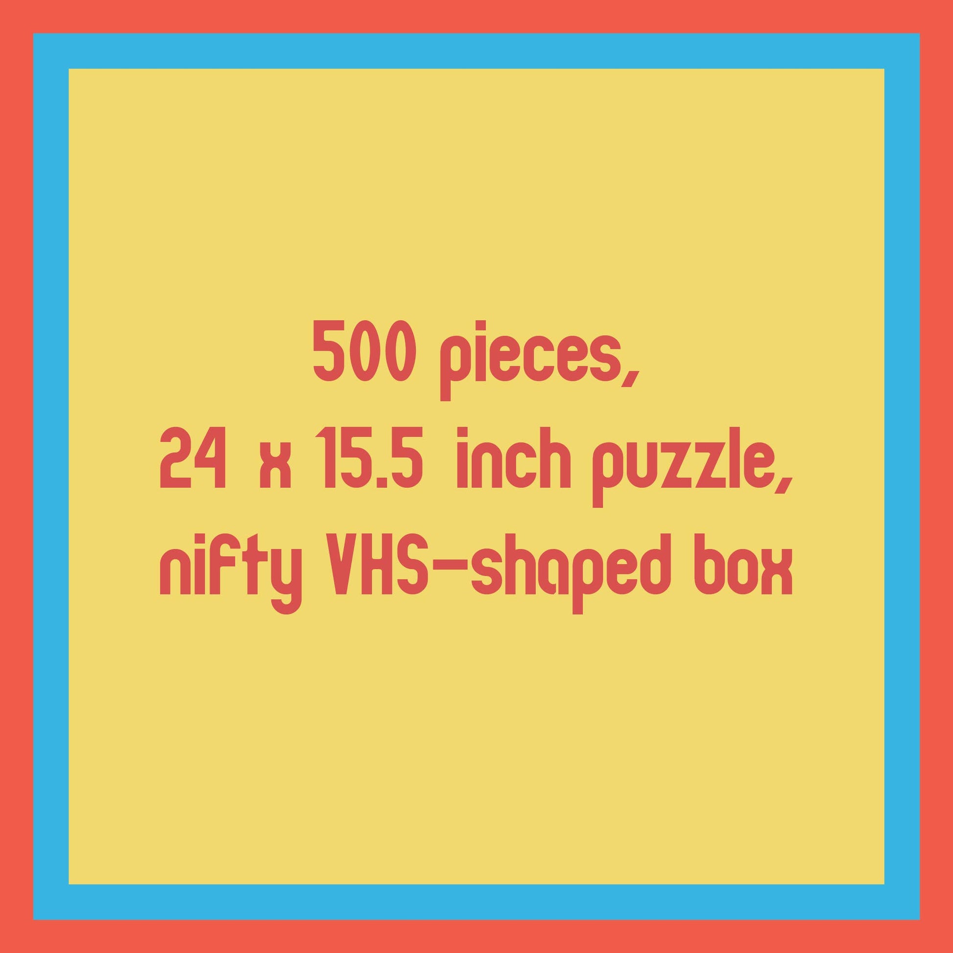 Mysteries of the 80s Death by Crab Leg 500-Piece Puzzle