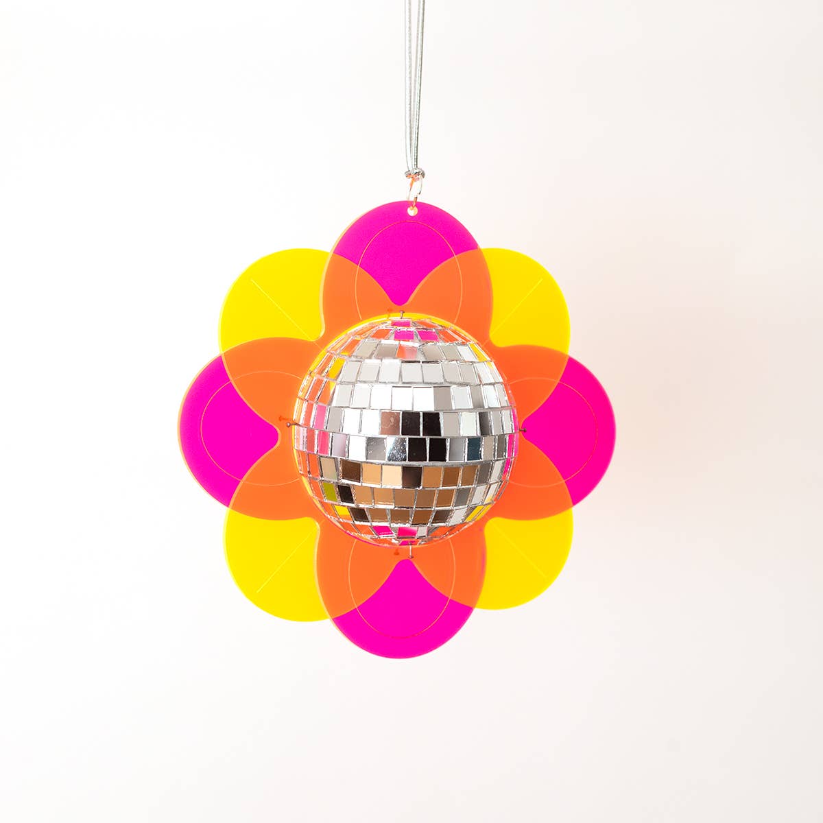 Mini Disco Double Daisy Suncatcher