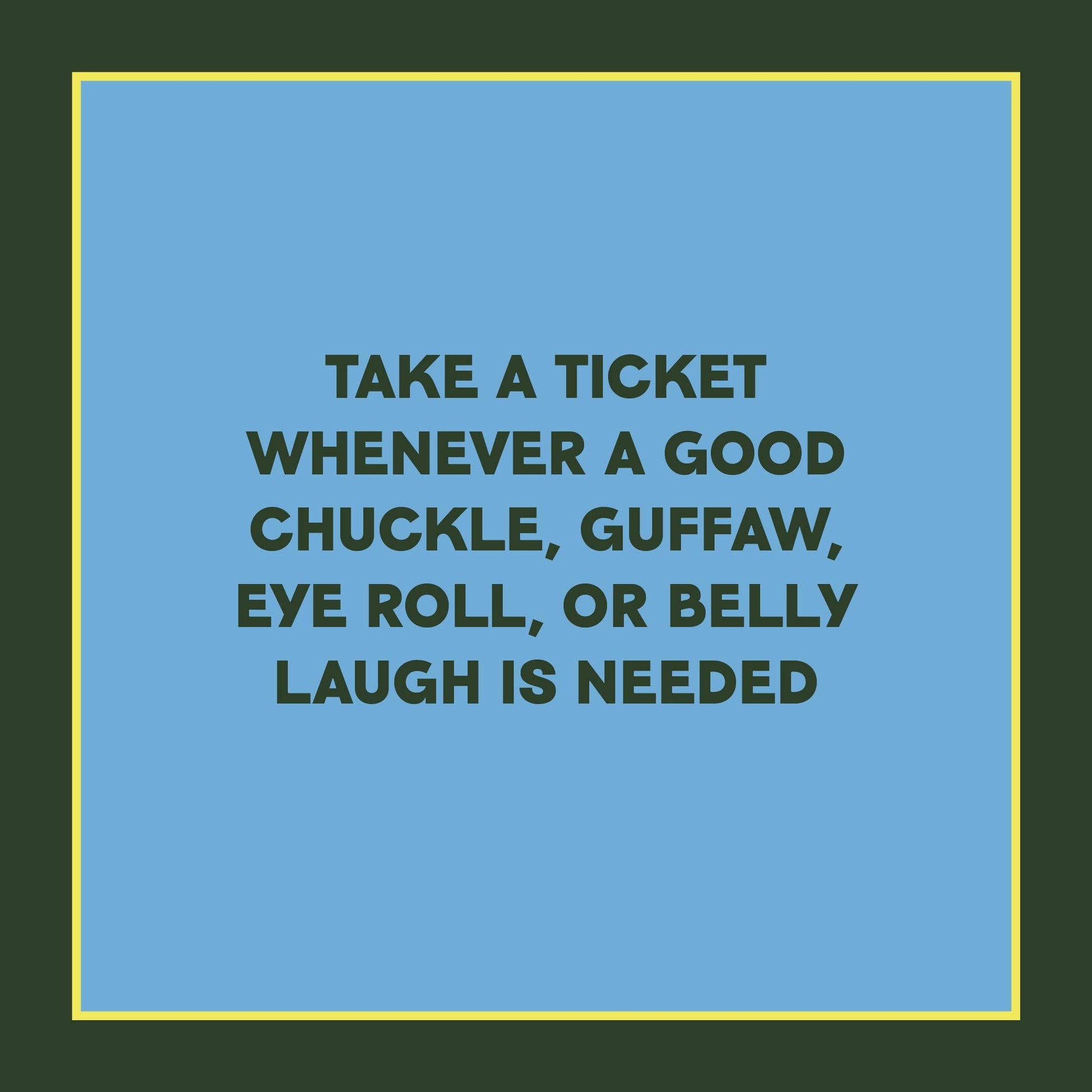 Take-a-Ticket: Dad Jokes