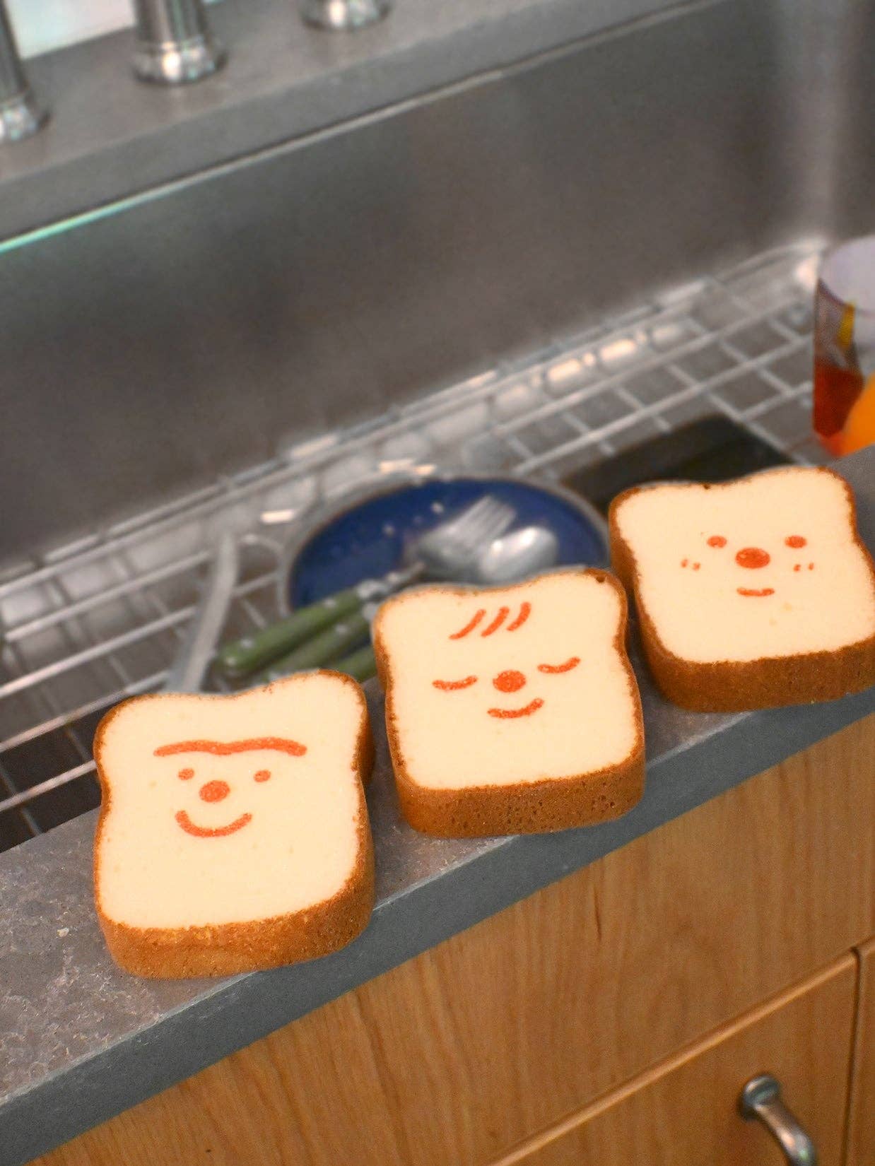 "Poundcake/ Ponqué" Cleaning Sponge