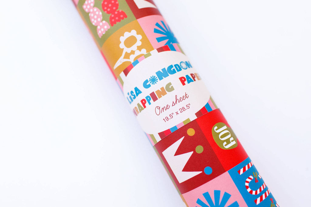 Holiday Treats Wrapping Paper Sheet