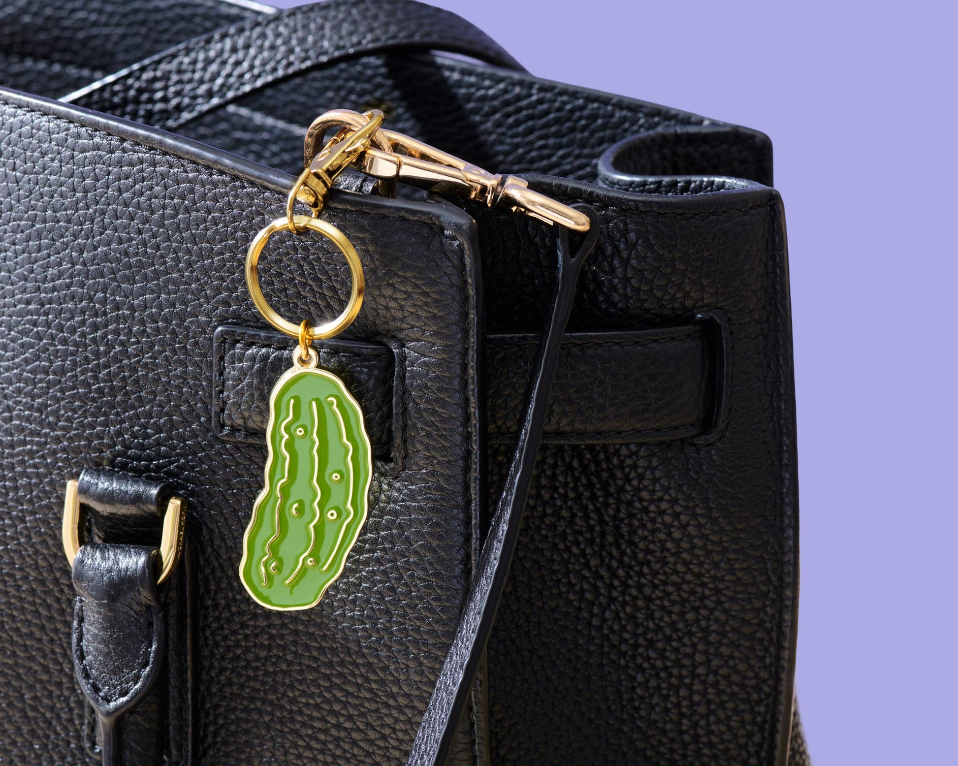 Pickle Enamel Keychain & Bag Charm