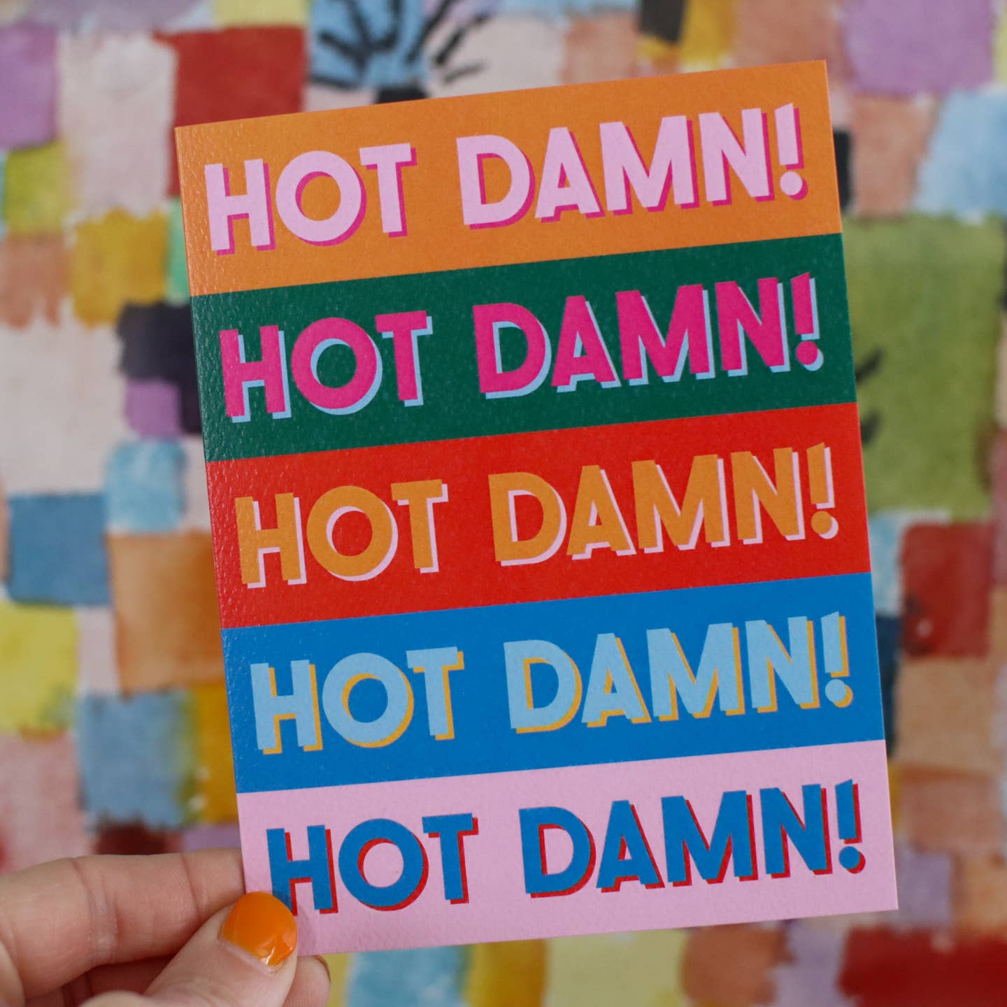 Hot Damn! Greeting Card