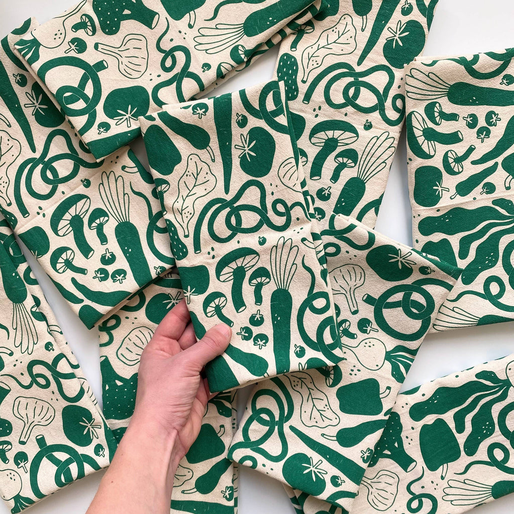 Veggie Tea towel