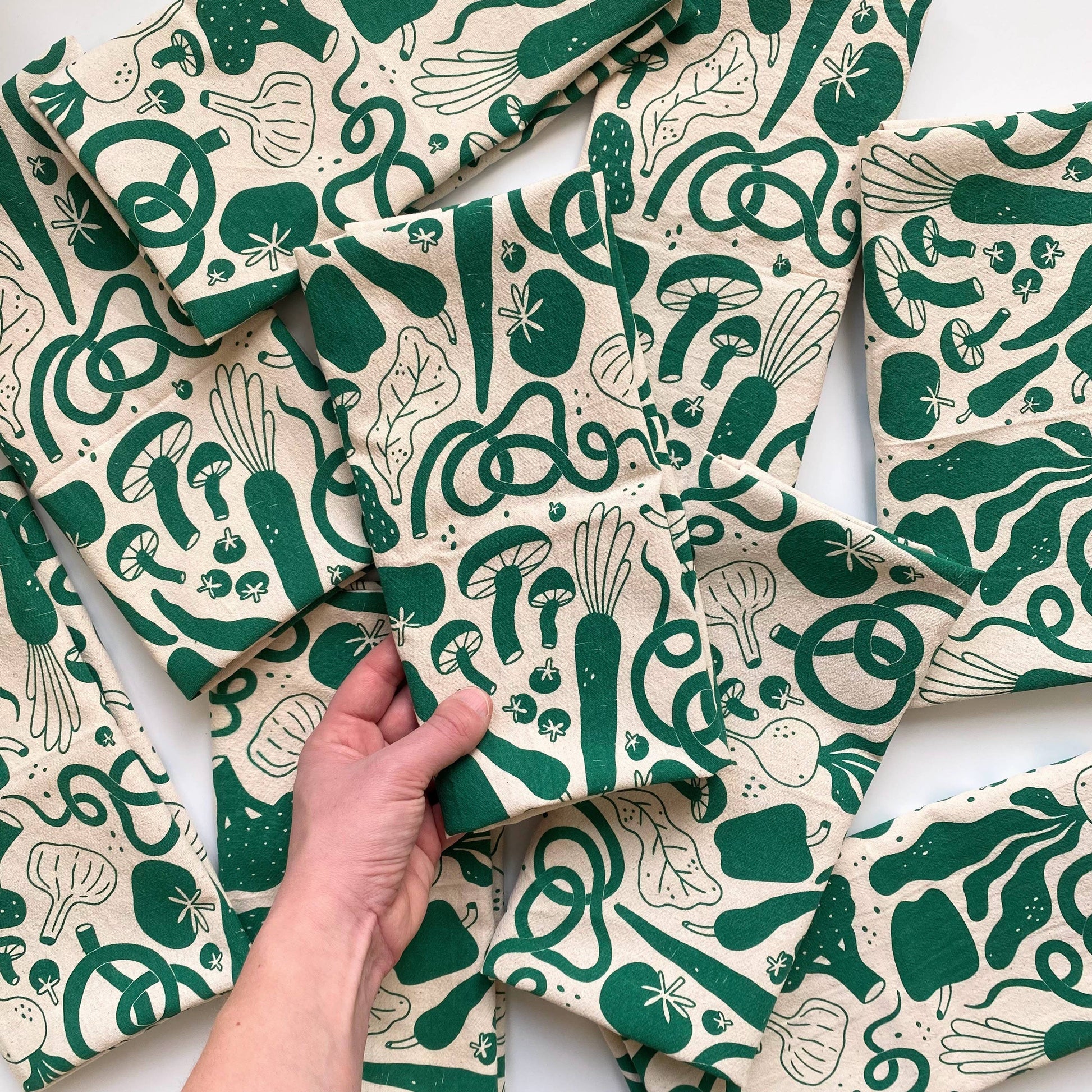Veggie Tea towel