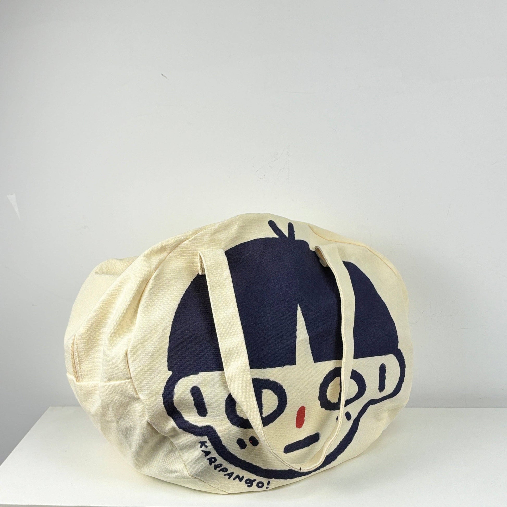 HAYA: Large zipper tote bag