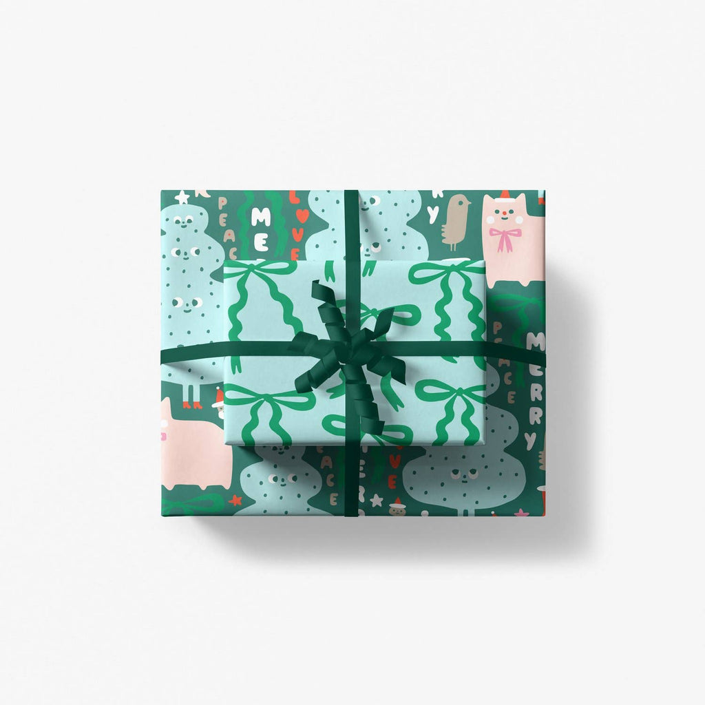 Peace Love Merry Gift Wrap
