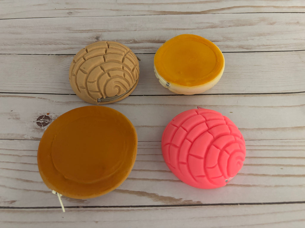 Mexican Bread Concha Coin Purse