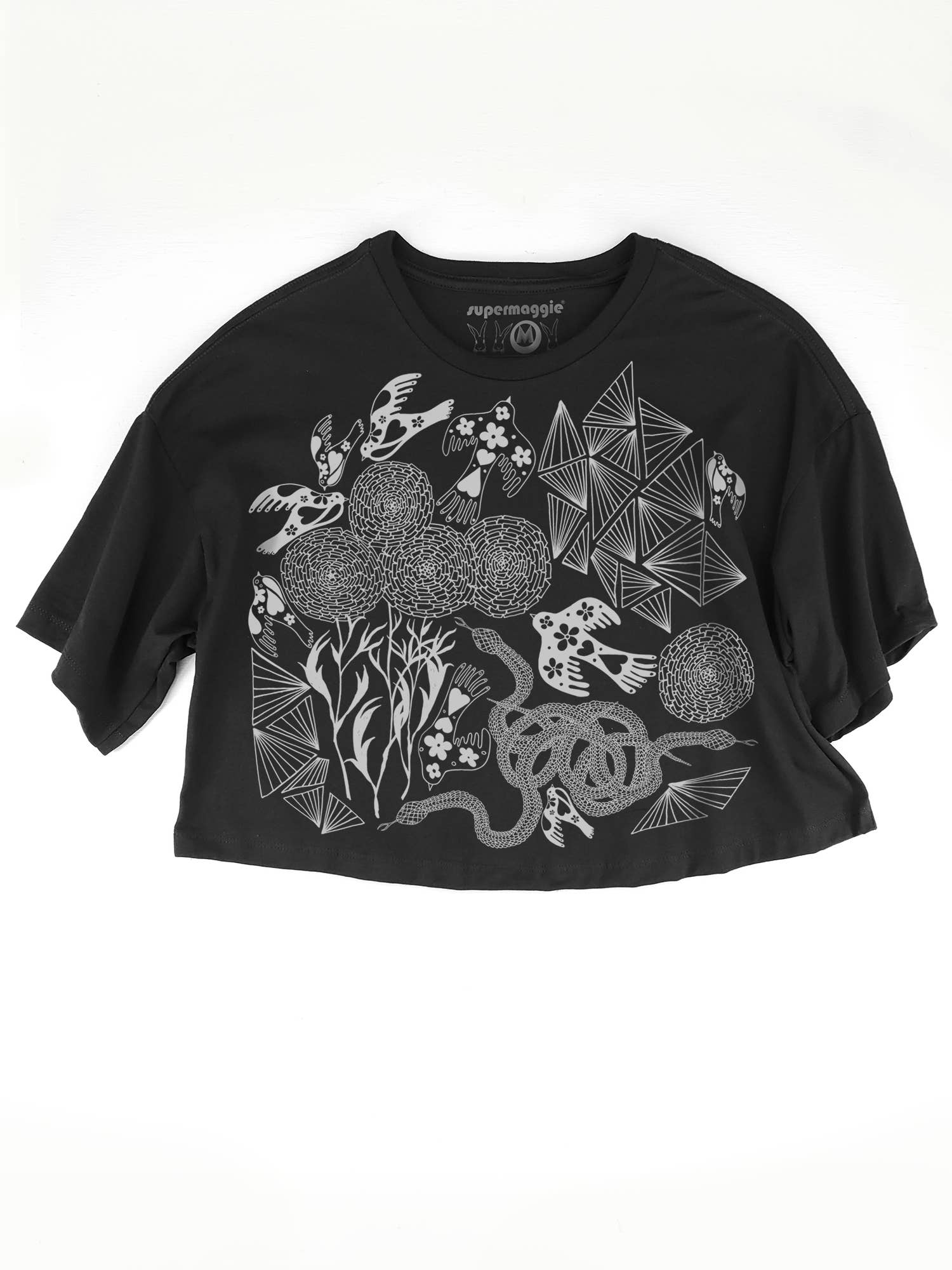 Secret Garden Clover Crop Tee