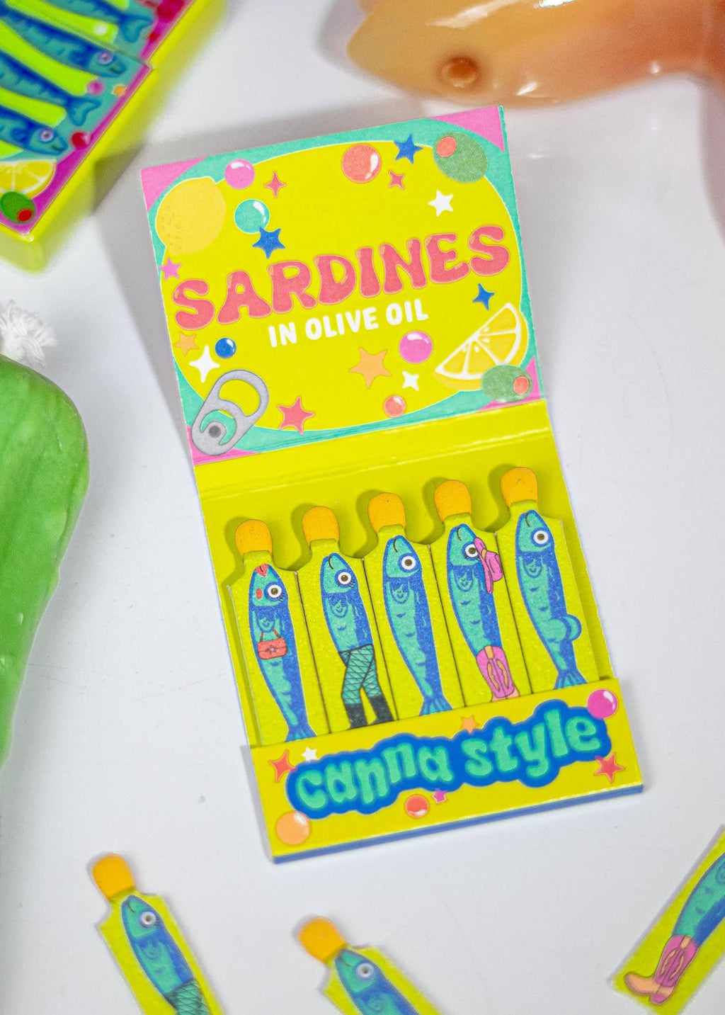Cheeky Sardine Matchbook