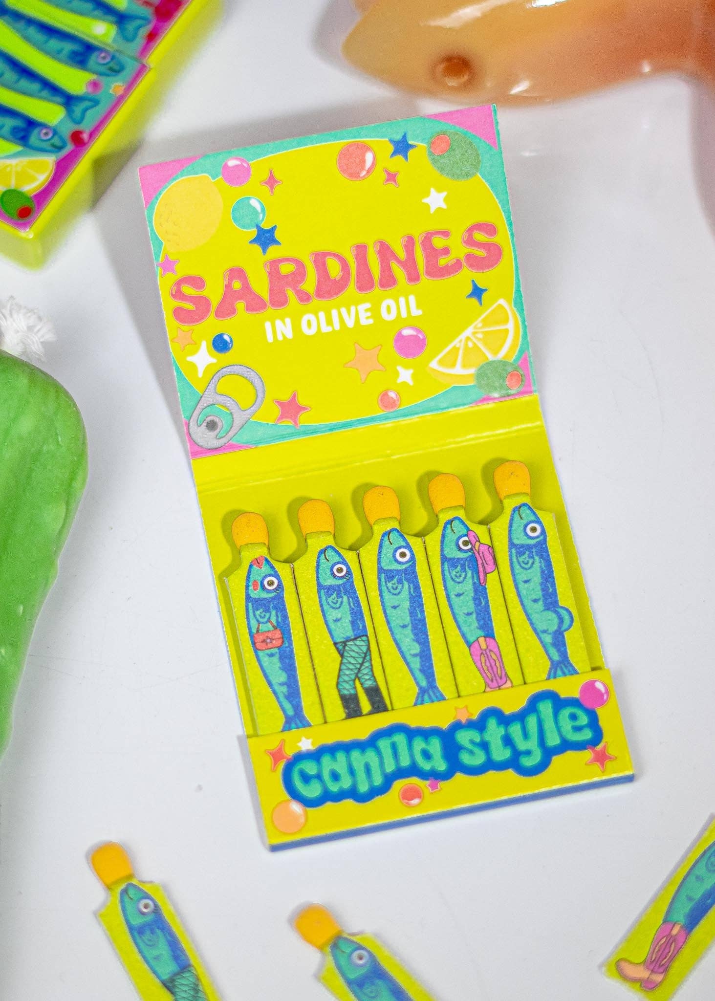Cheeky Sardine Matchbook