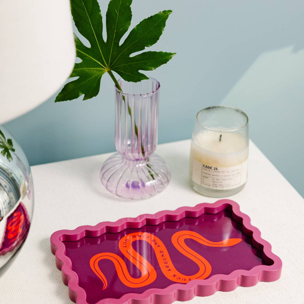FAAFO Lacquer Tray