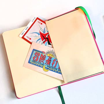 Food on Parade Hardcover Notebook