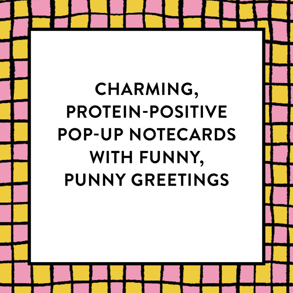 Meat Cute Pop-Up Notecards Set