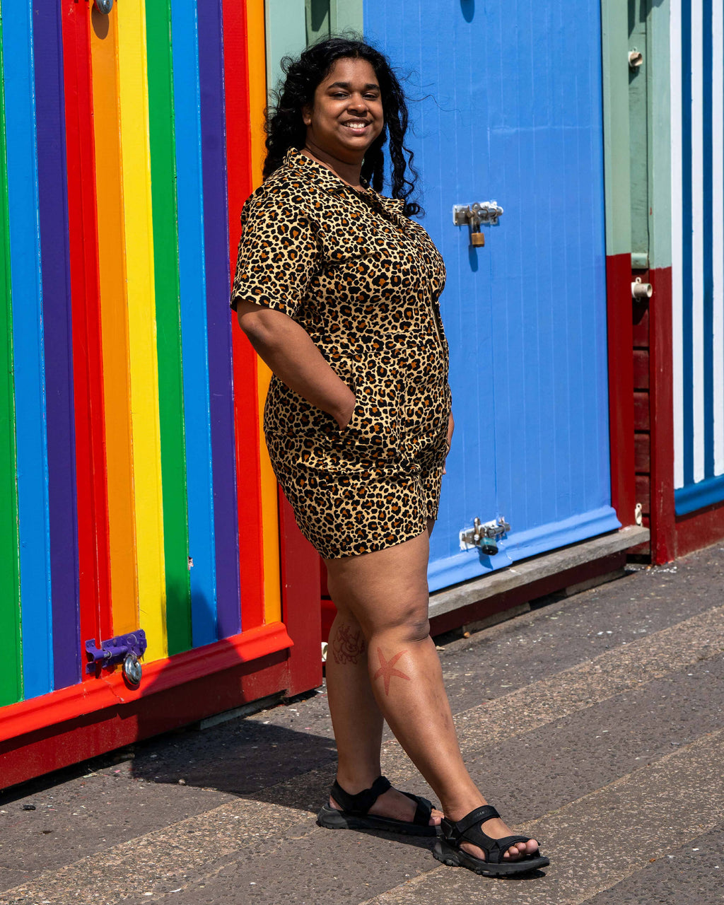 Classic Leopard Playsuit