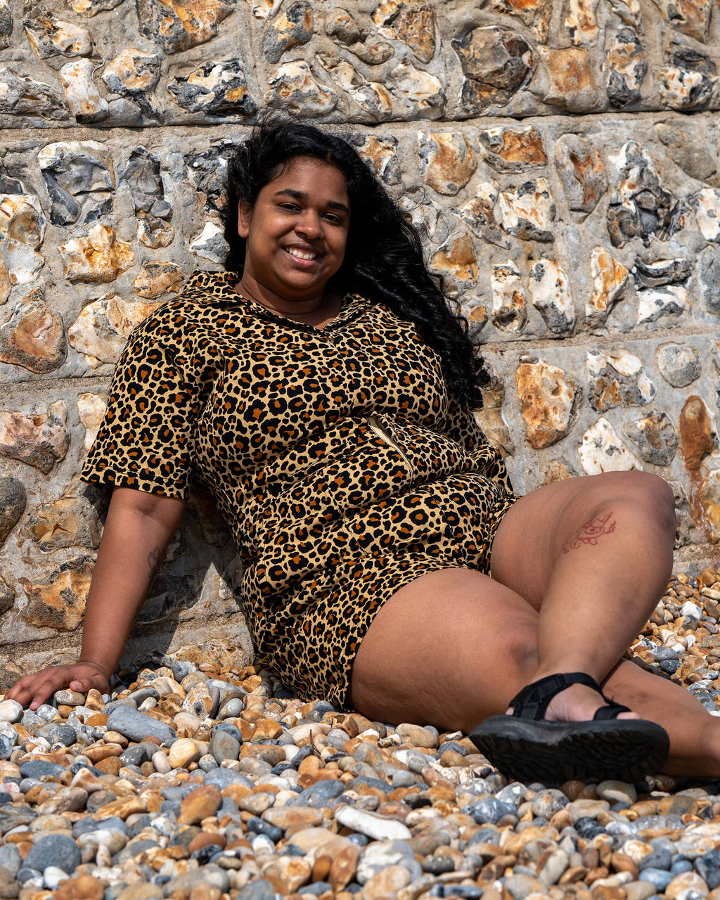 Classic Leopard Playsuit
