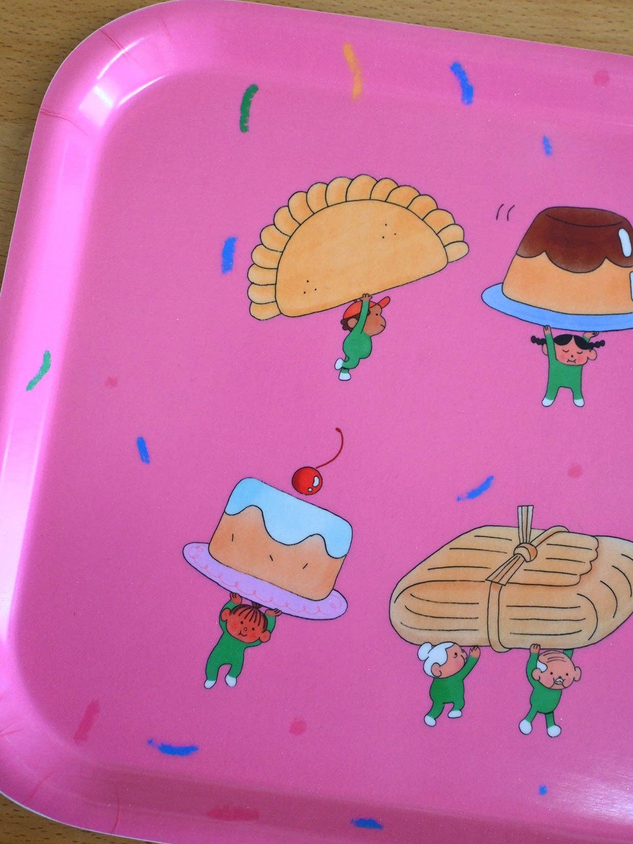 "Food on Parade" Catch-all tray