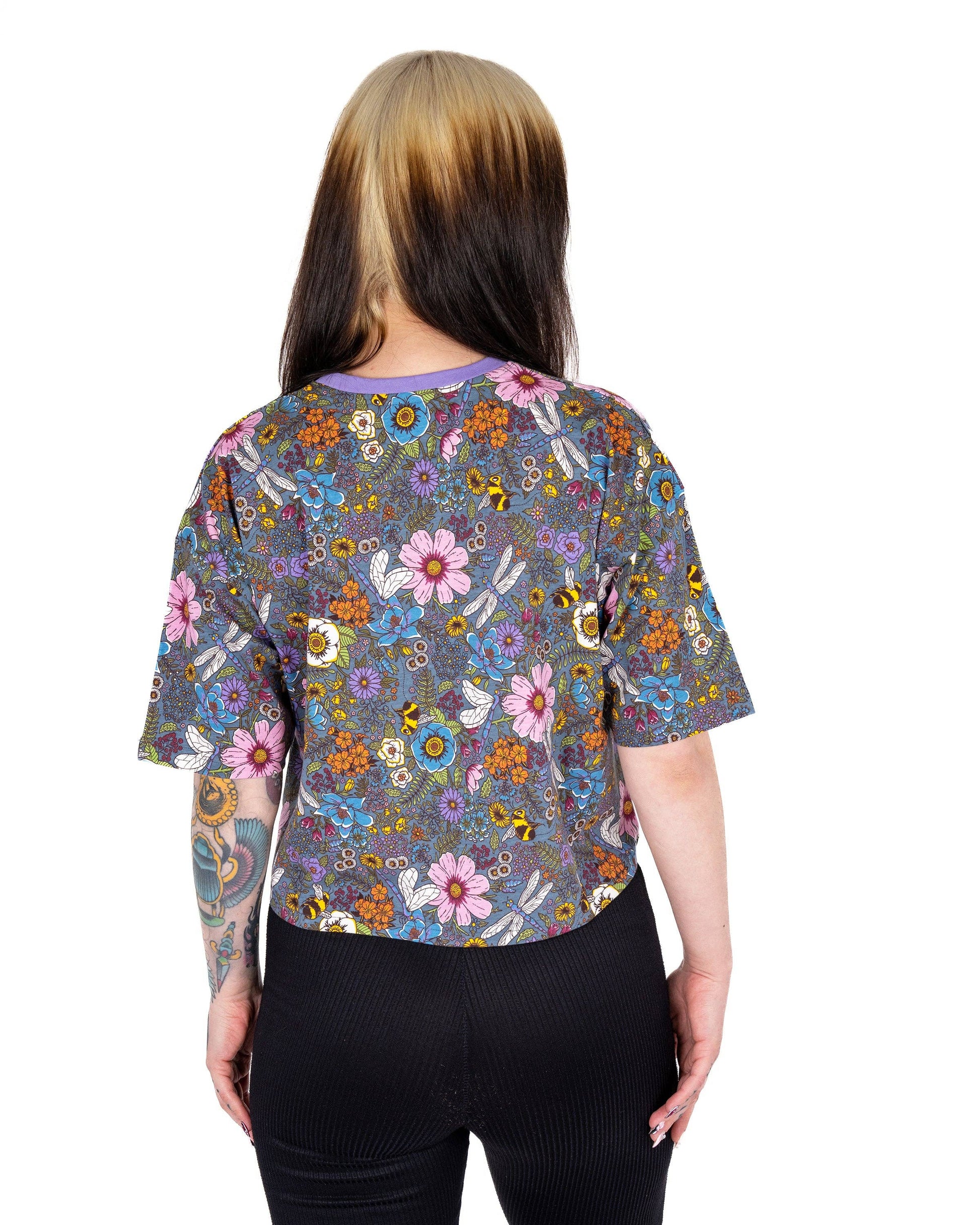 Cottagecore Cropped Boxy Tee