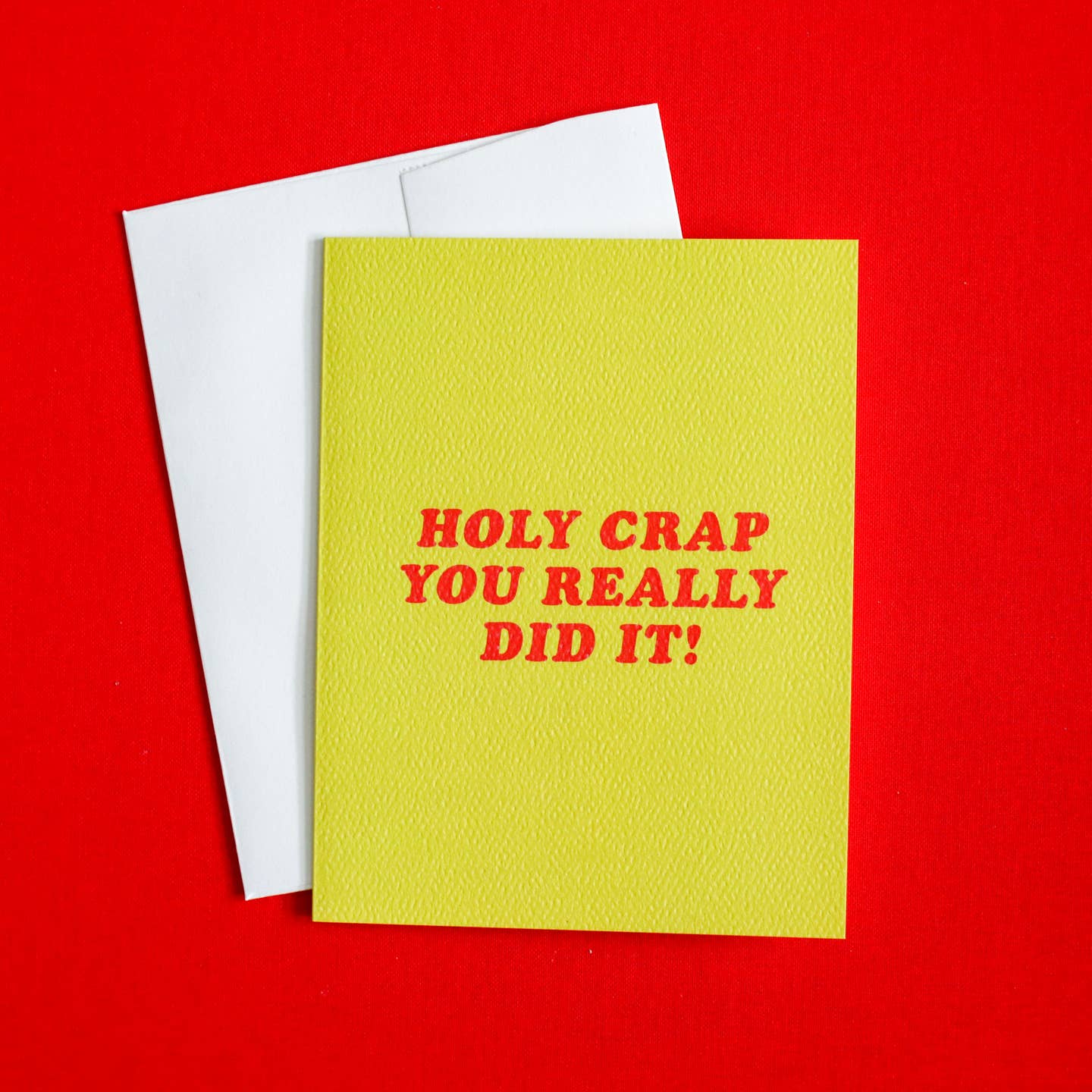Holy Crap! Greeting Card