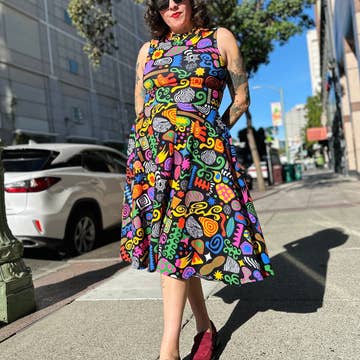 Party Mix Dahlia Dress