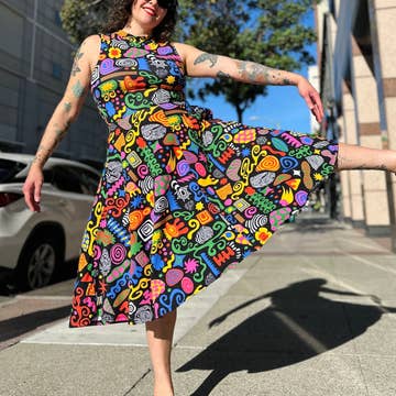 Party Mix Dahlia Dress