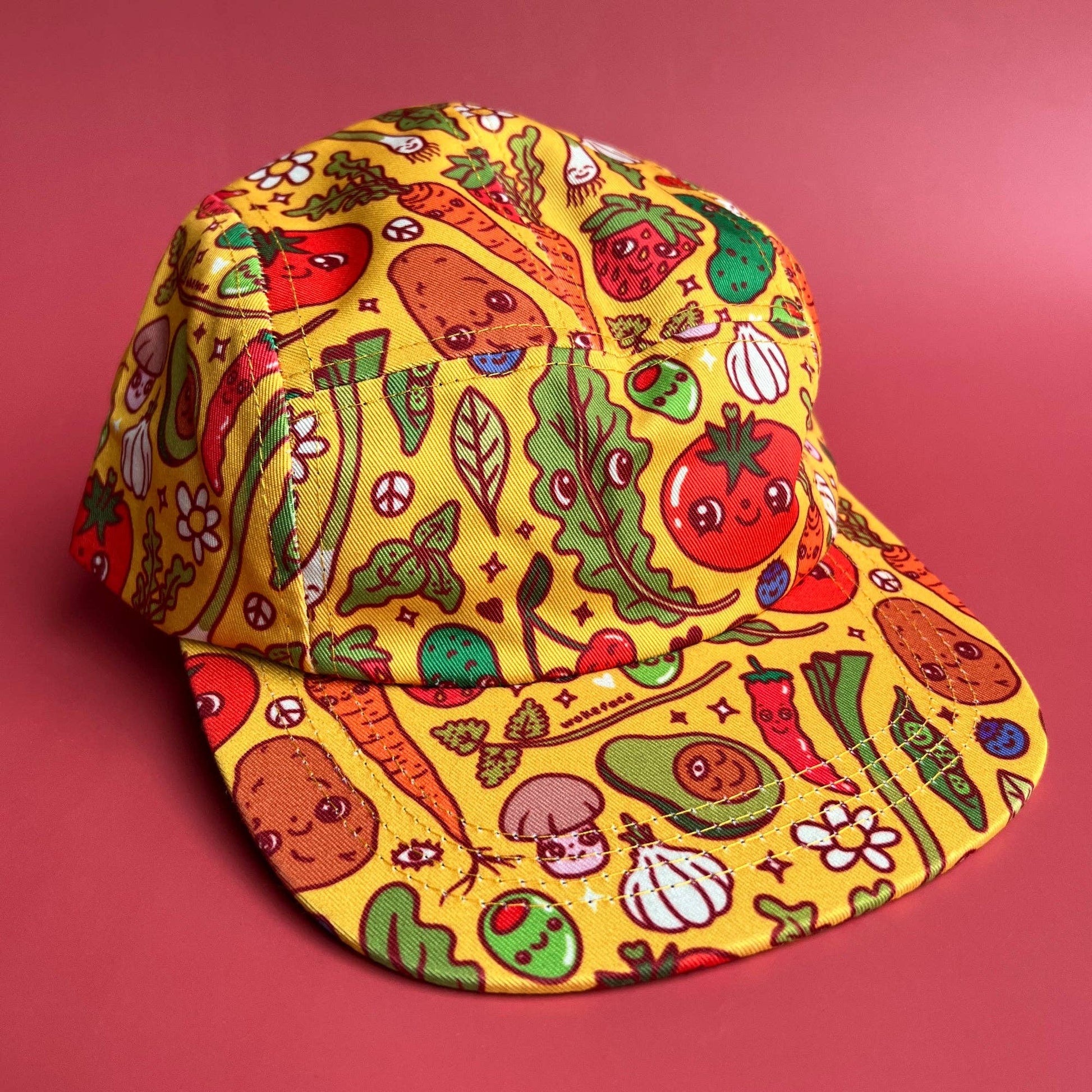 Vegetable Friends 5-Panel Hat