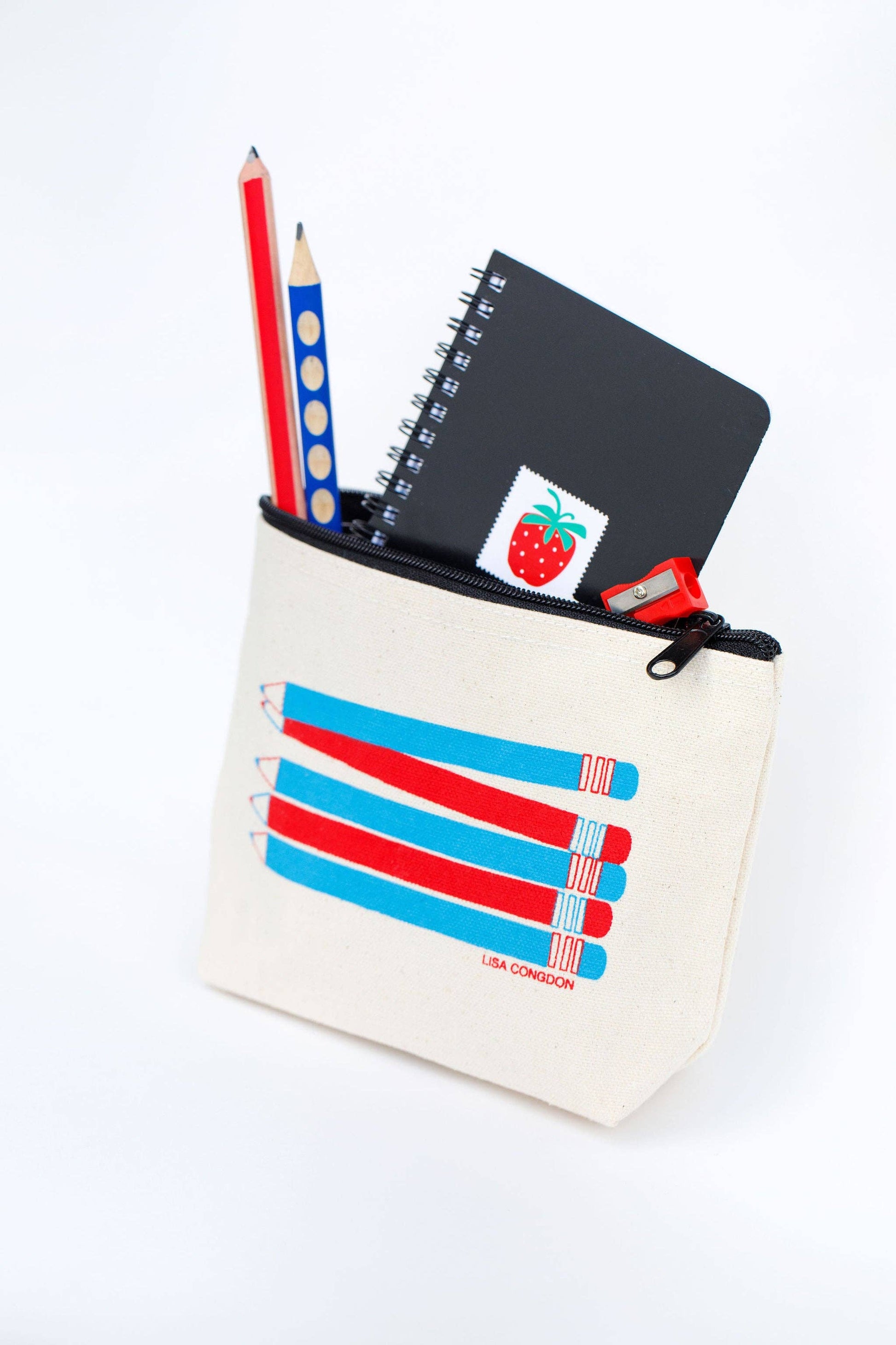 Canvas Pencil Pouch