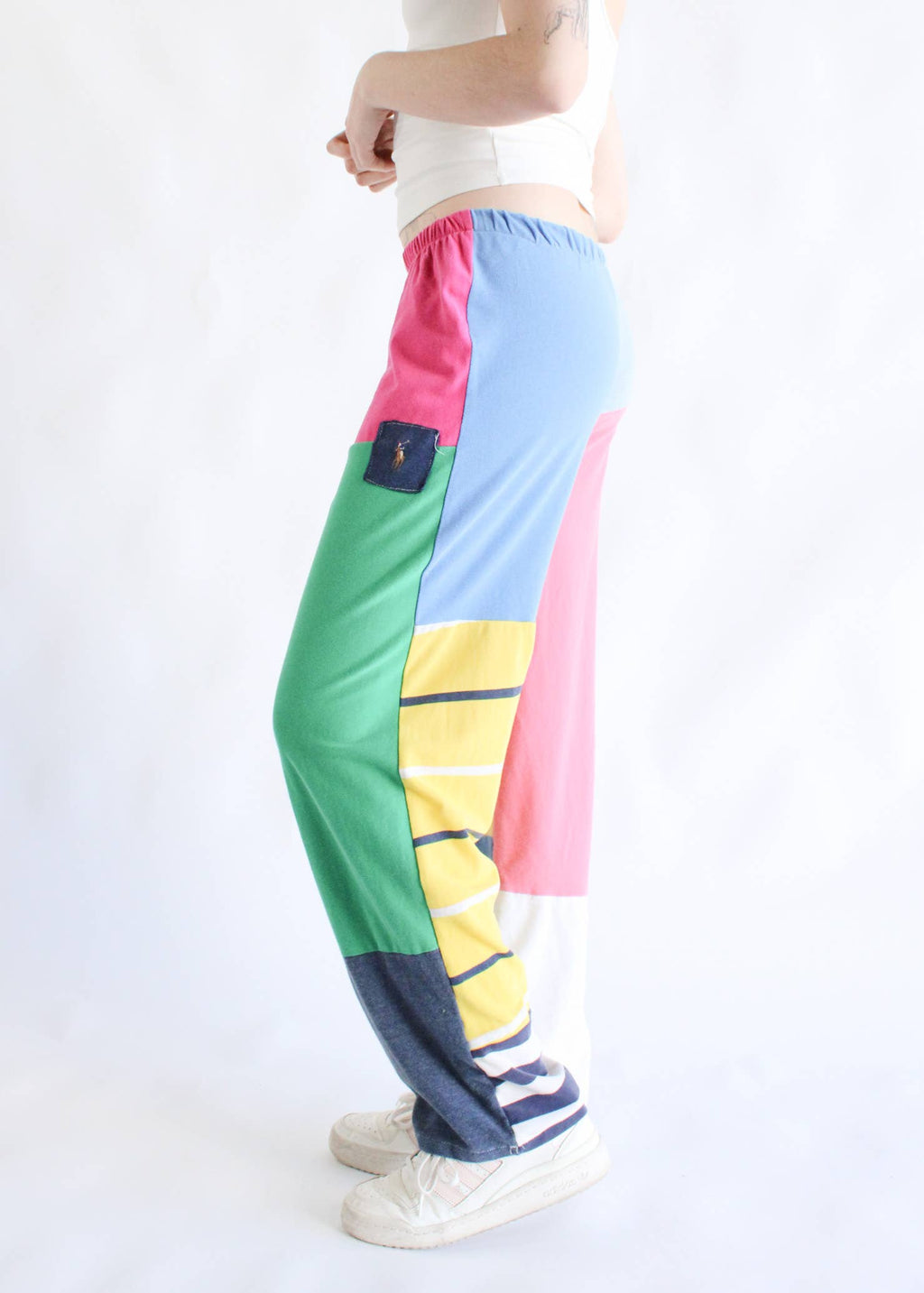 Vintage Tee Elastic Waist Pants