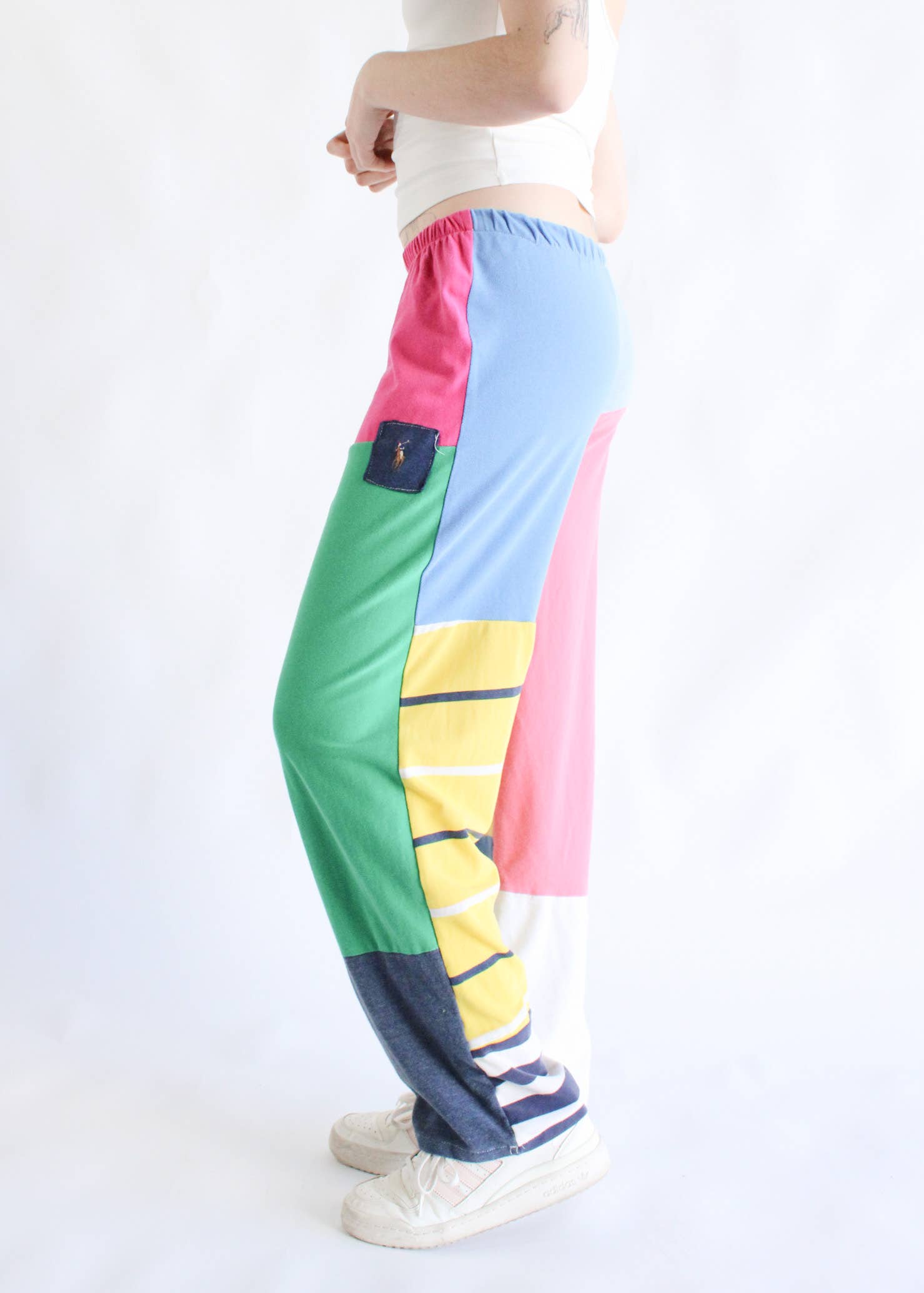 Vintage Tee Elastic Waist Pants