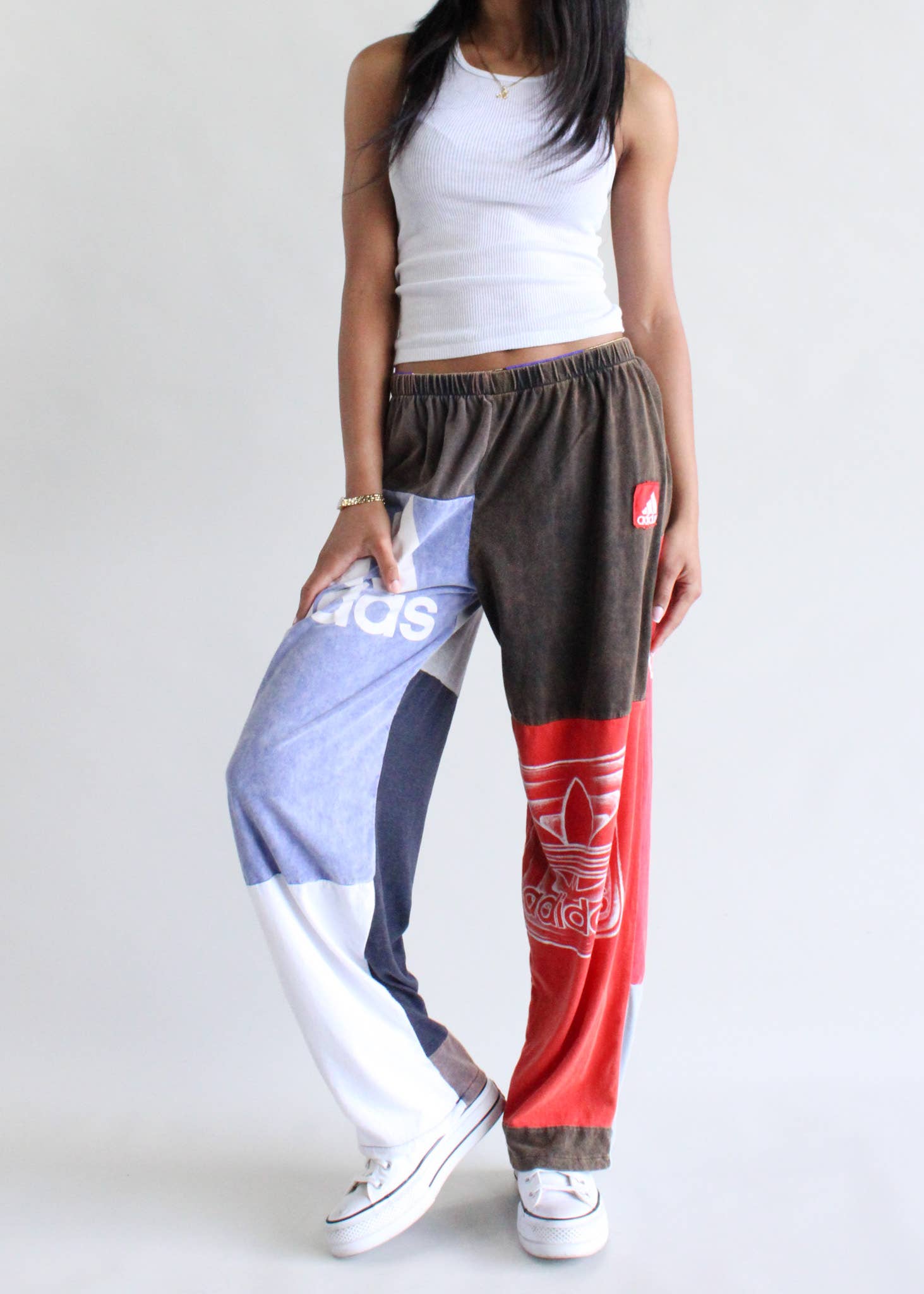 Vintage Tee Elastic Waist Pants