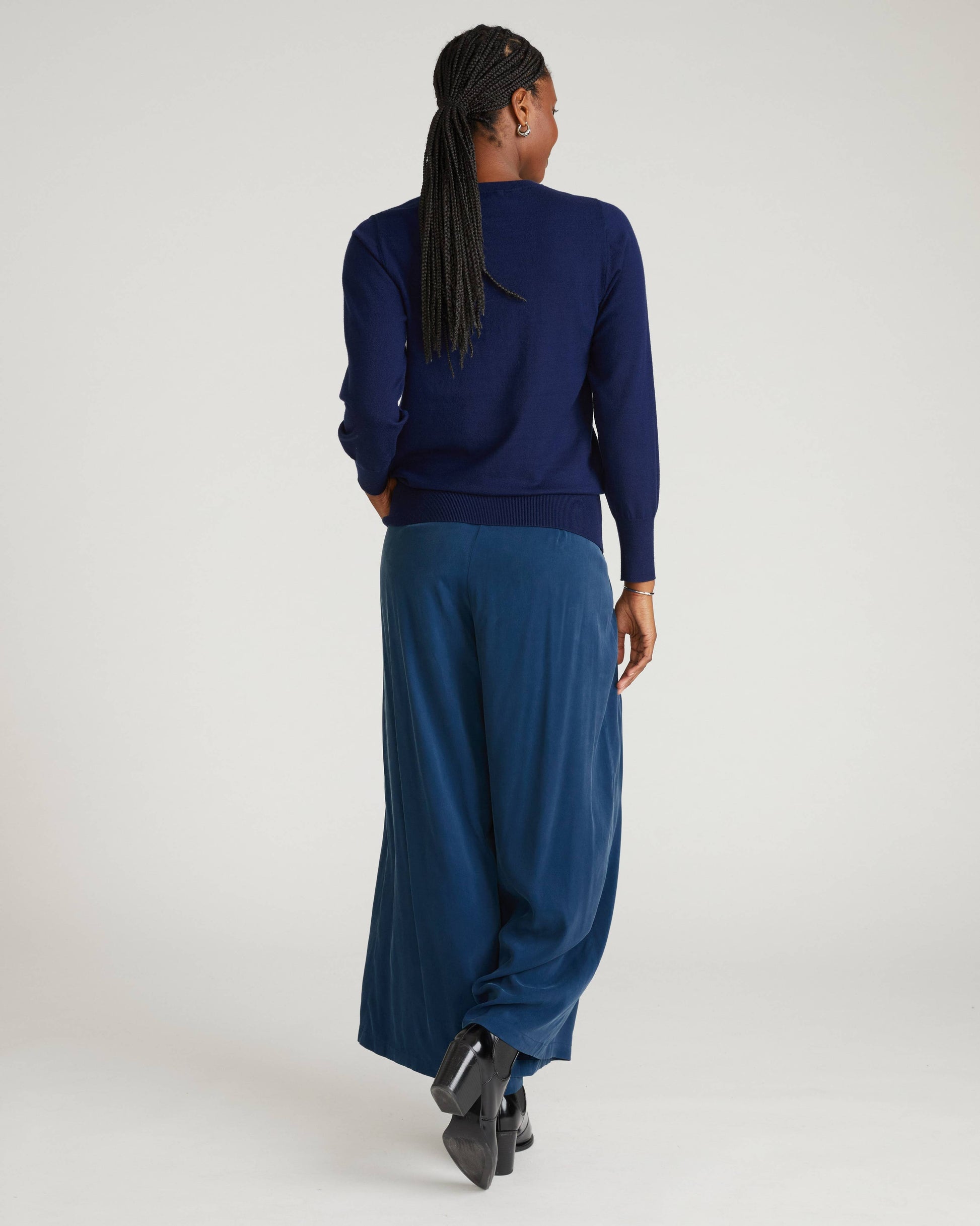 Palais Cooling Cupro Wide Leg Pant