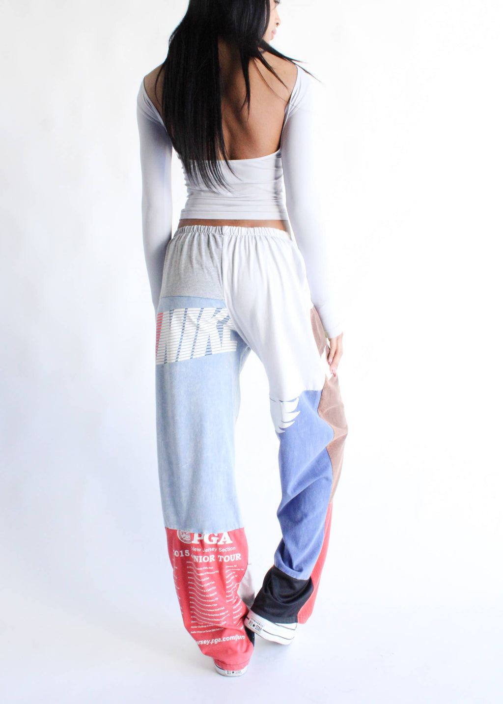 Vintage Tee Elastic Waist Pants