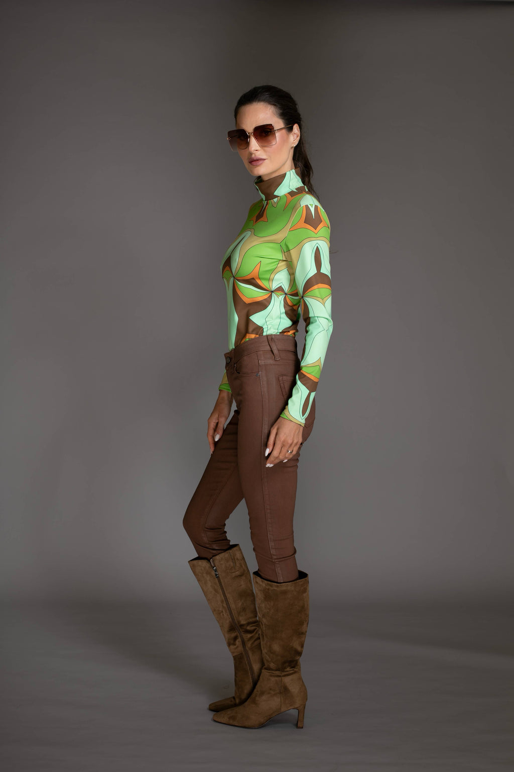 Long Sleeve Turtleneck Bodysuit