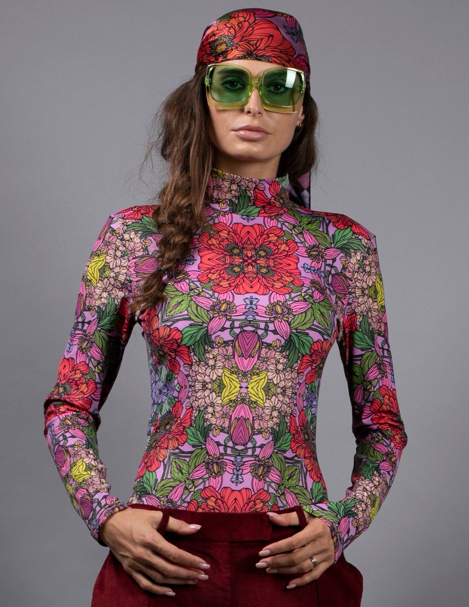 Long Sleeve Turtleneck Bodysuit