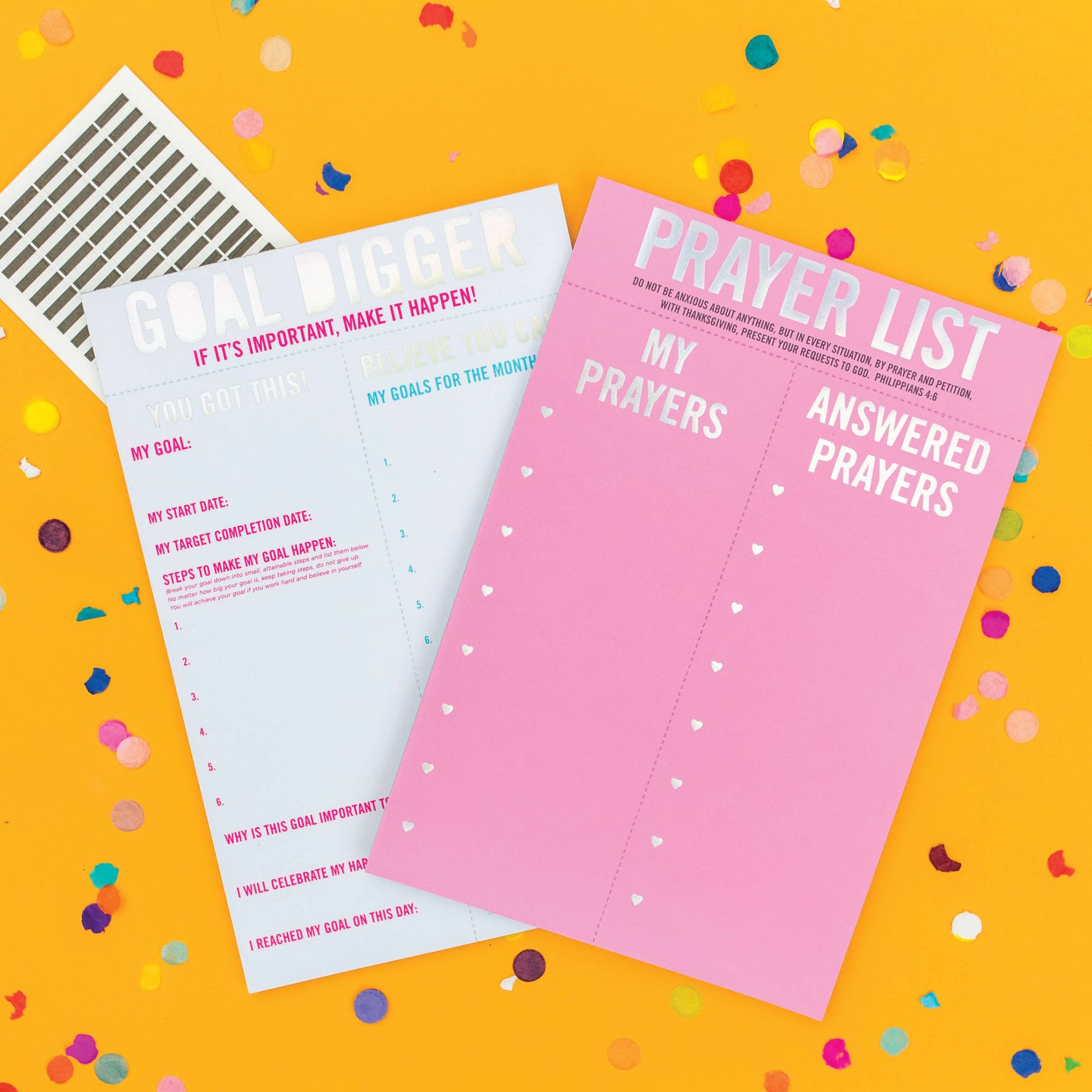 Goal Digger Goal Setting Notepad