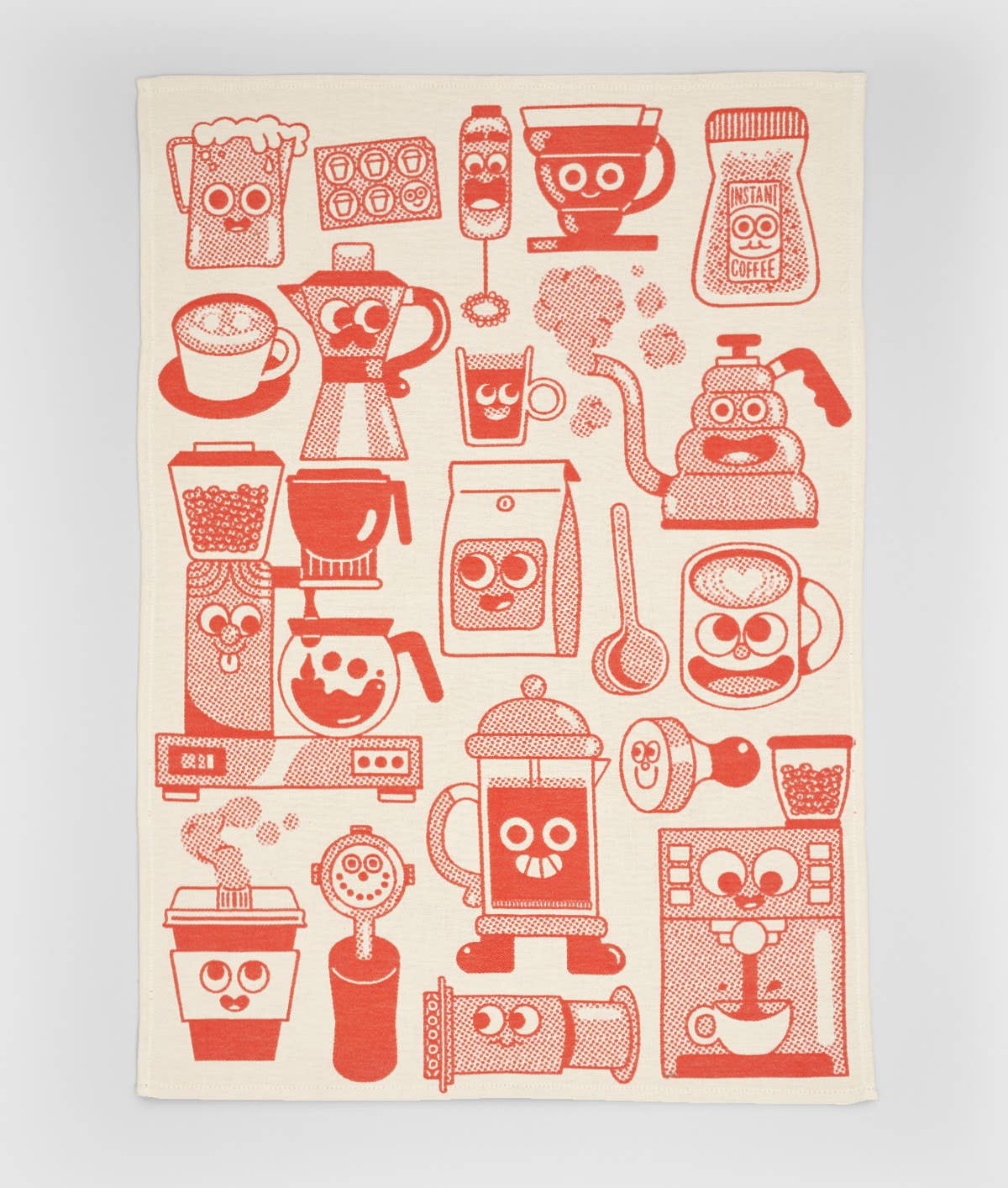Coffee Time Tea Towel