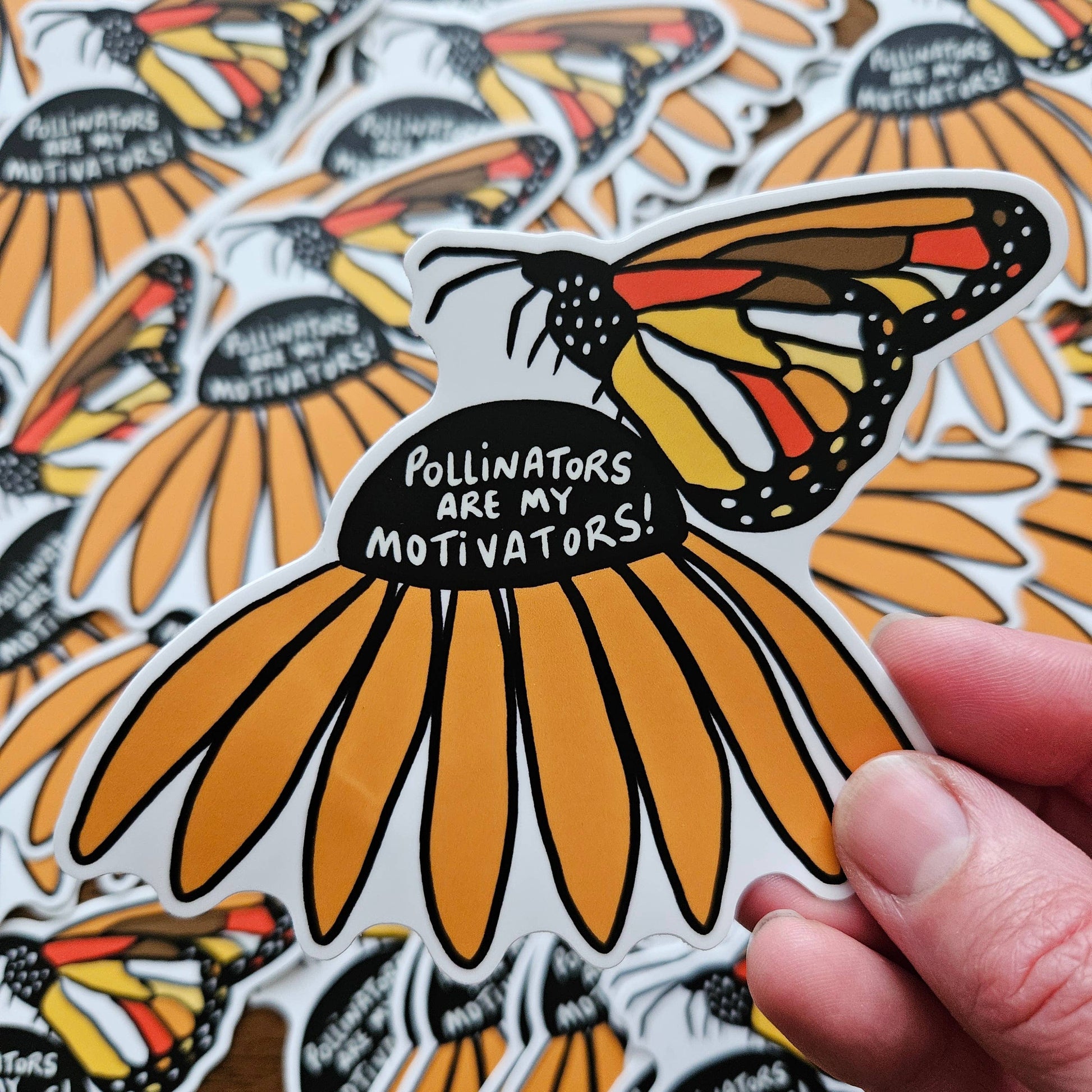Pollinator Motivator Sticker