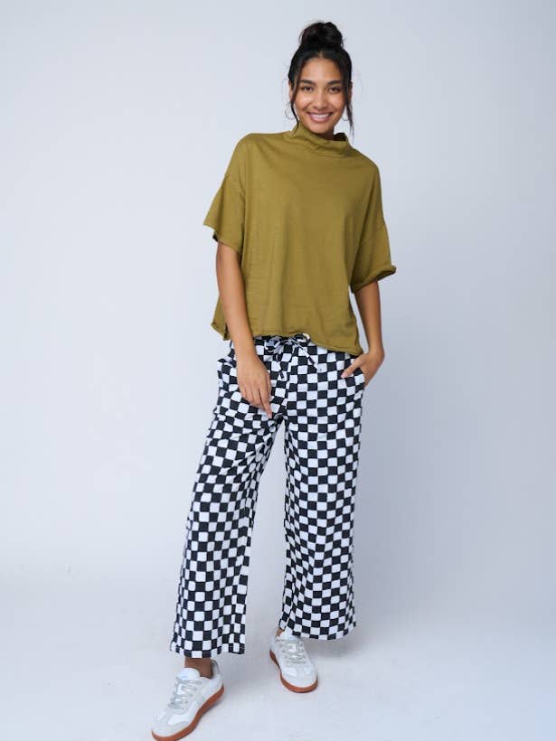 Mare Mock Neck Top