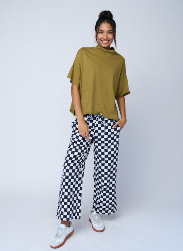 Mare Mock Neck Top
